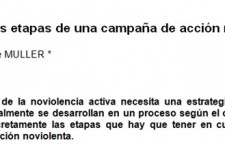 (CAT) (ESP) Las distintas etapas de una campaña de acción noviolenta. (Jean Marie Muller)