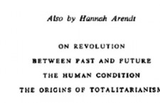 Eichman in Jerusalem (Hannah Arendt)