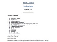 The International negotiation network A new method of approaching some very old problems (Carter Center)