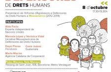 Presentación del Informe de Agresiones a Defensoras de Derechos Humanos en Mesoamérica en Madrid y Barcelona