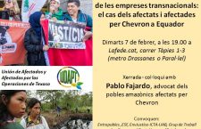 Pablo Fajaro, 23 anys enfrontant la impunitat de les transnacionals